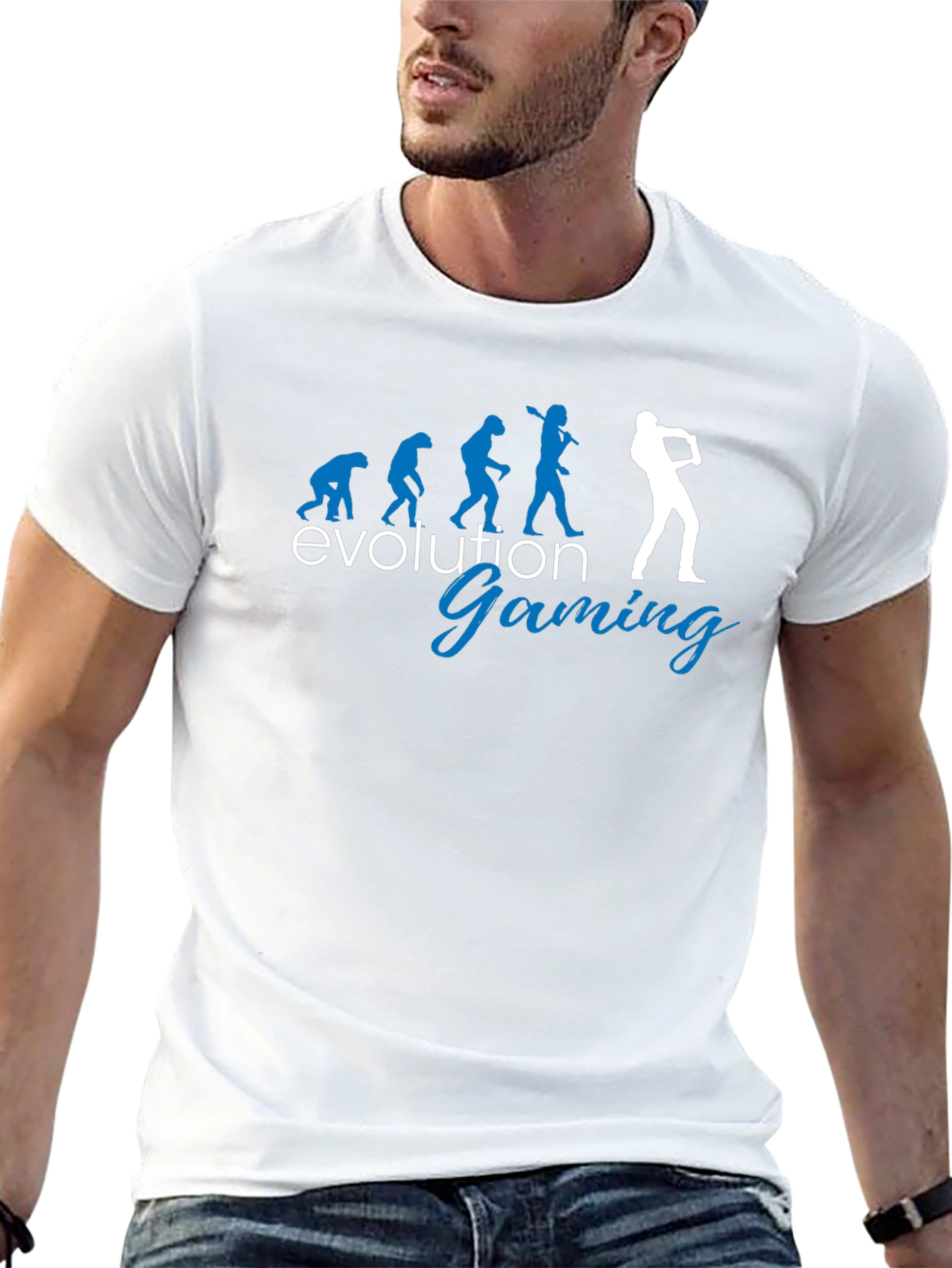 Evolution of Gaming Black T-Shirt
