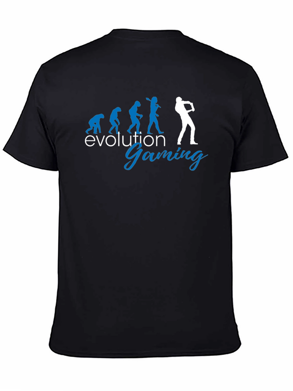 Evolution of Gaming Black T-Shirt