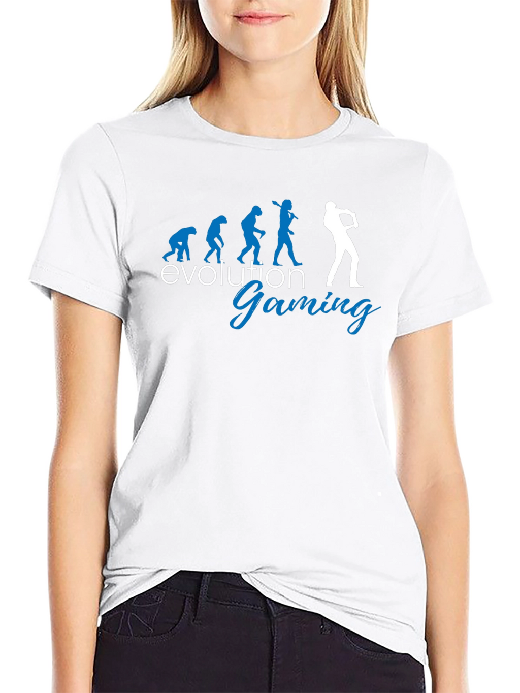 Evolution of Gaming Black T-Shirt
