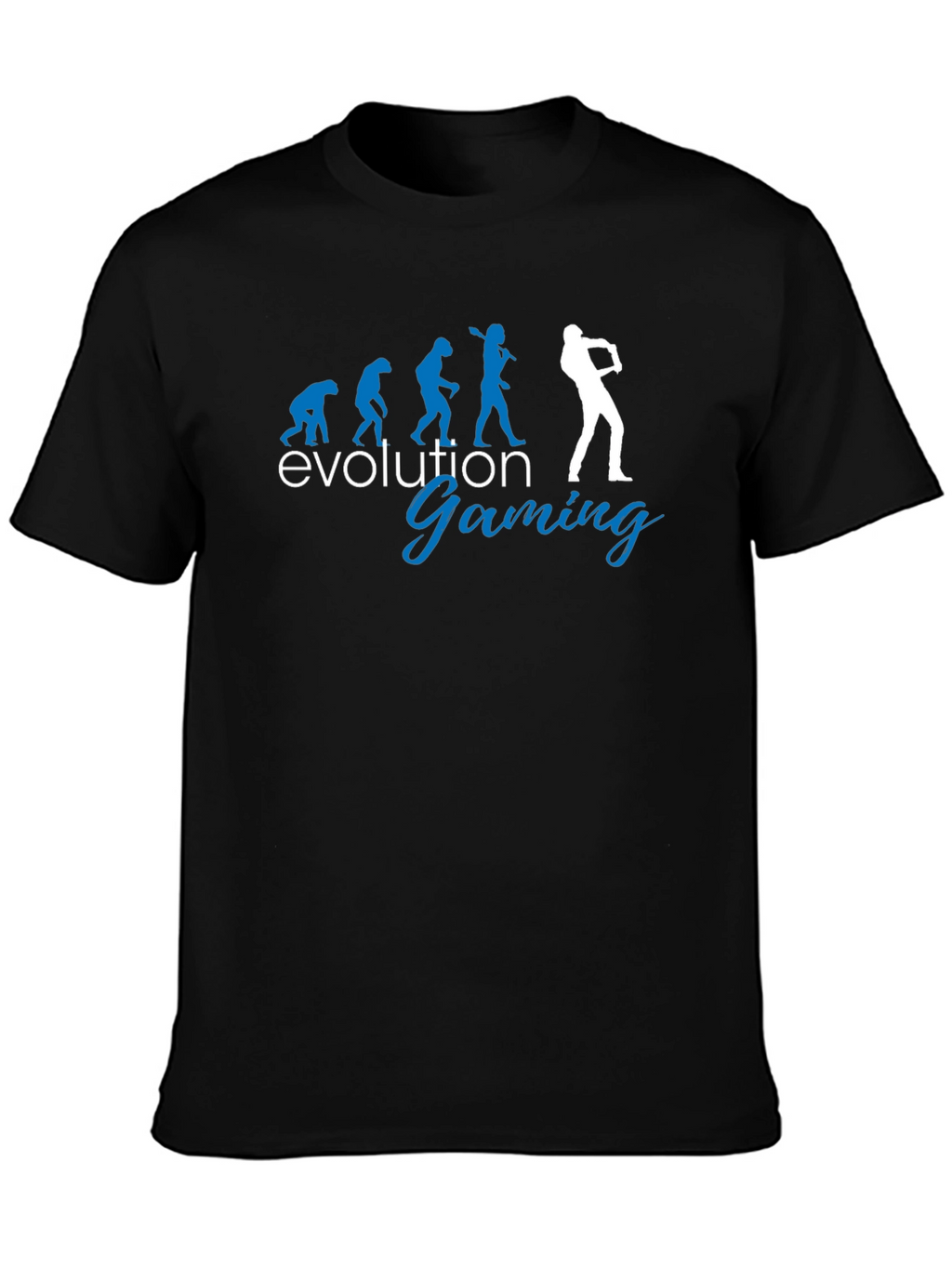 Evolution of Gaming Black T-Shirt