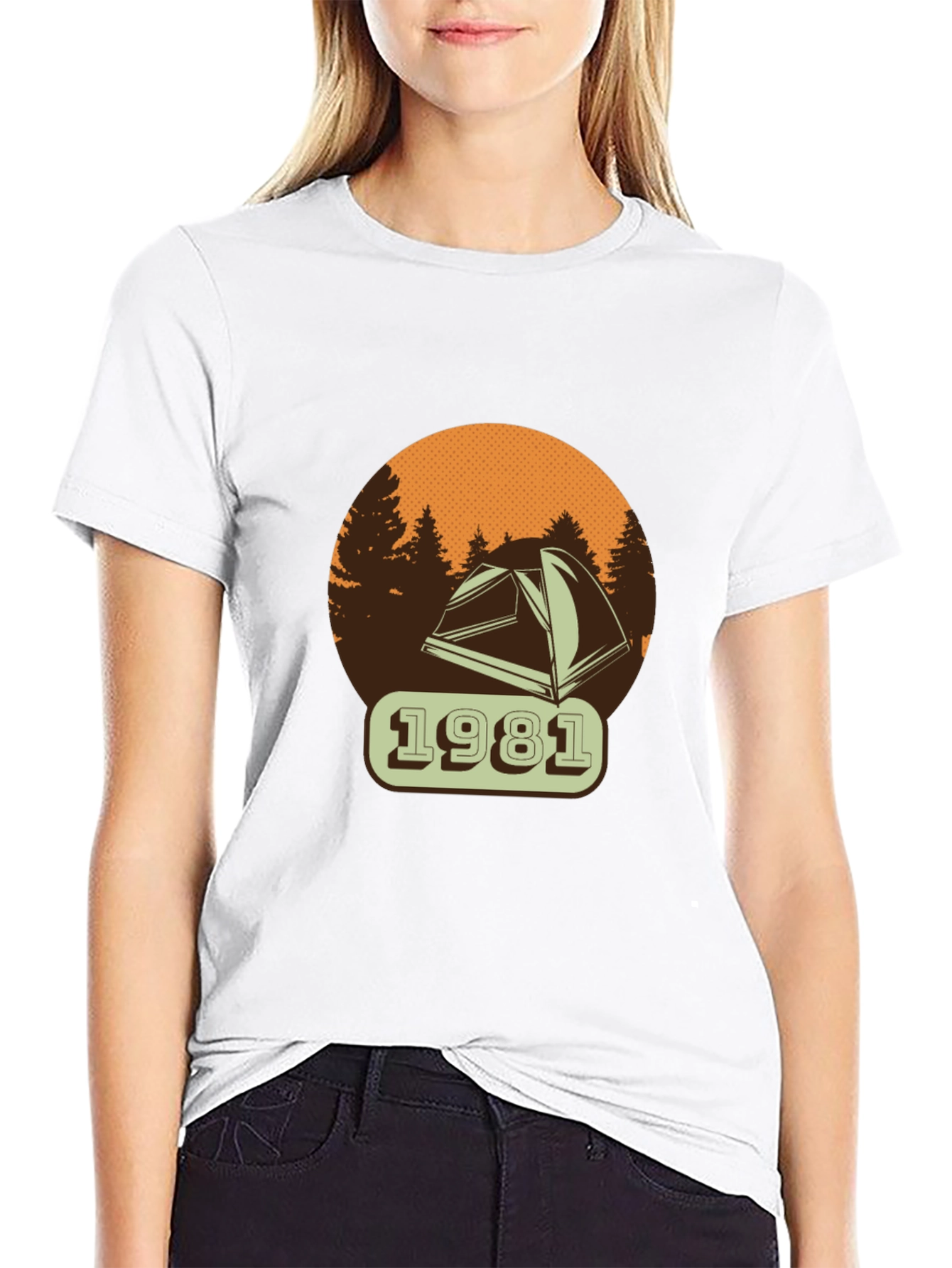 Retro Camping 1981 Graphic Tee