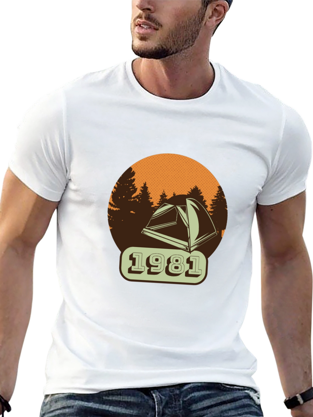 Retro Camping 1981 Graphic Tee