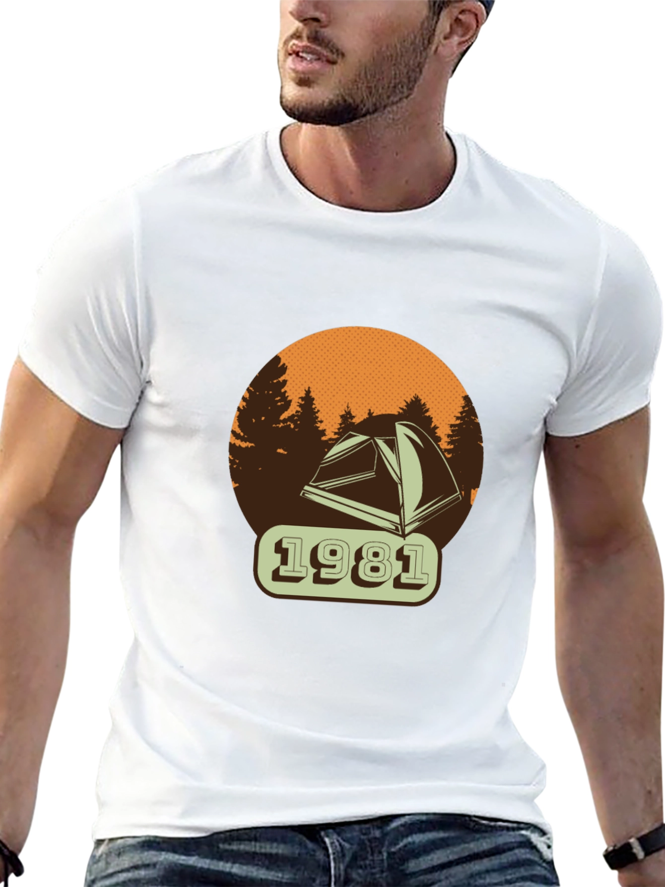 Retro Camping 1981 Graphic Tee