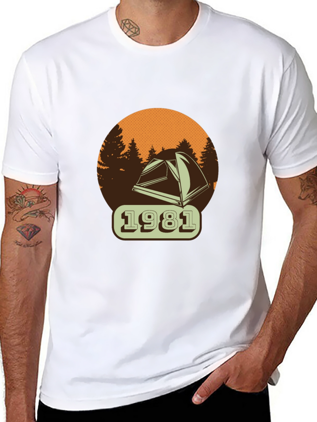 Retro Camping 1981 Graphic Tee