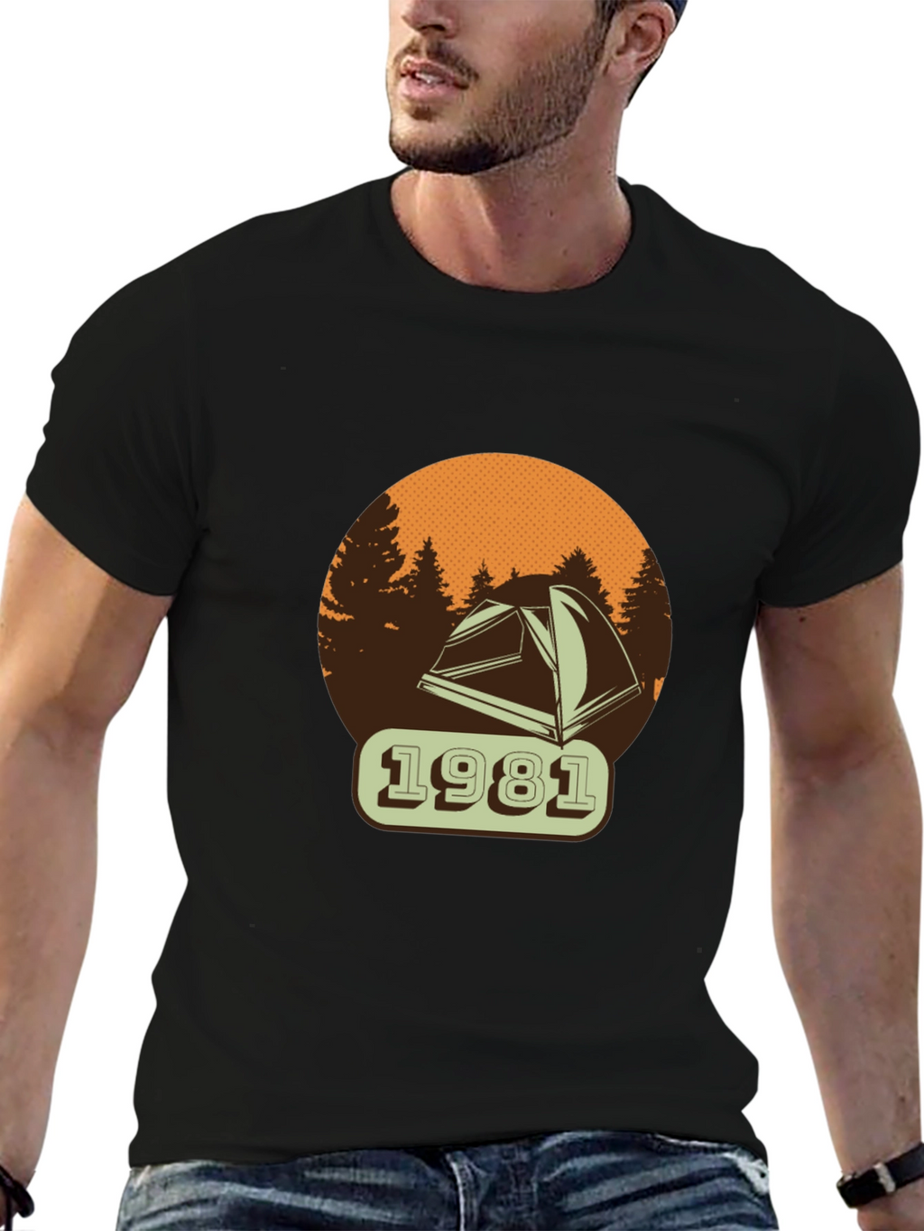 Retro Camping 1981 Graphic Tee