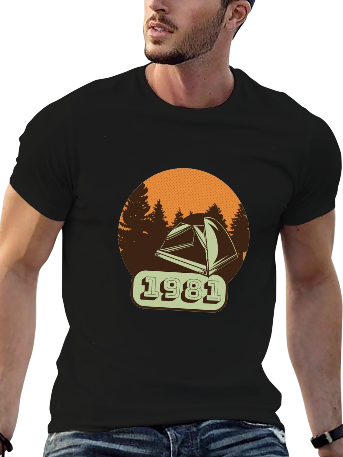Retro Camping 1981 Graphic Tee