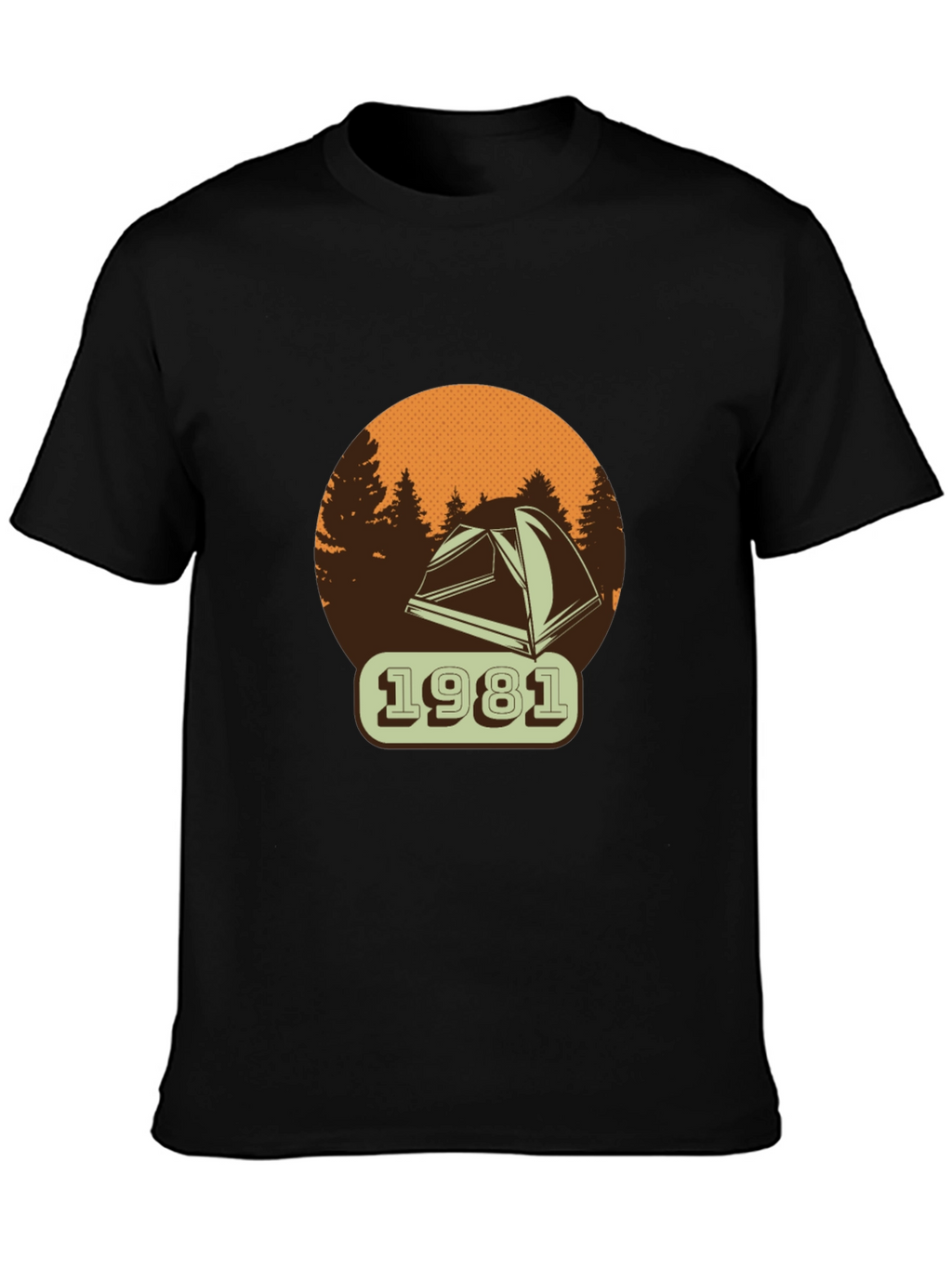 Retro Camping 1981 Graphic Tee
