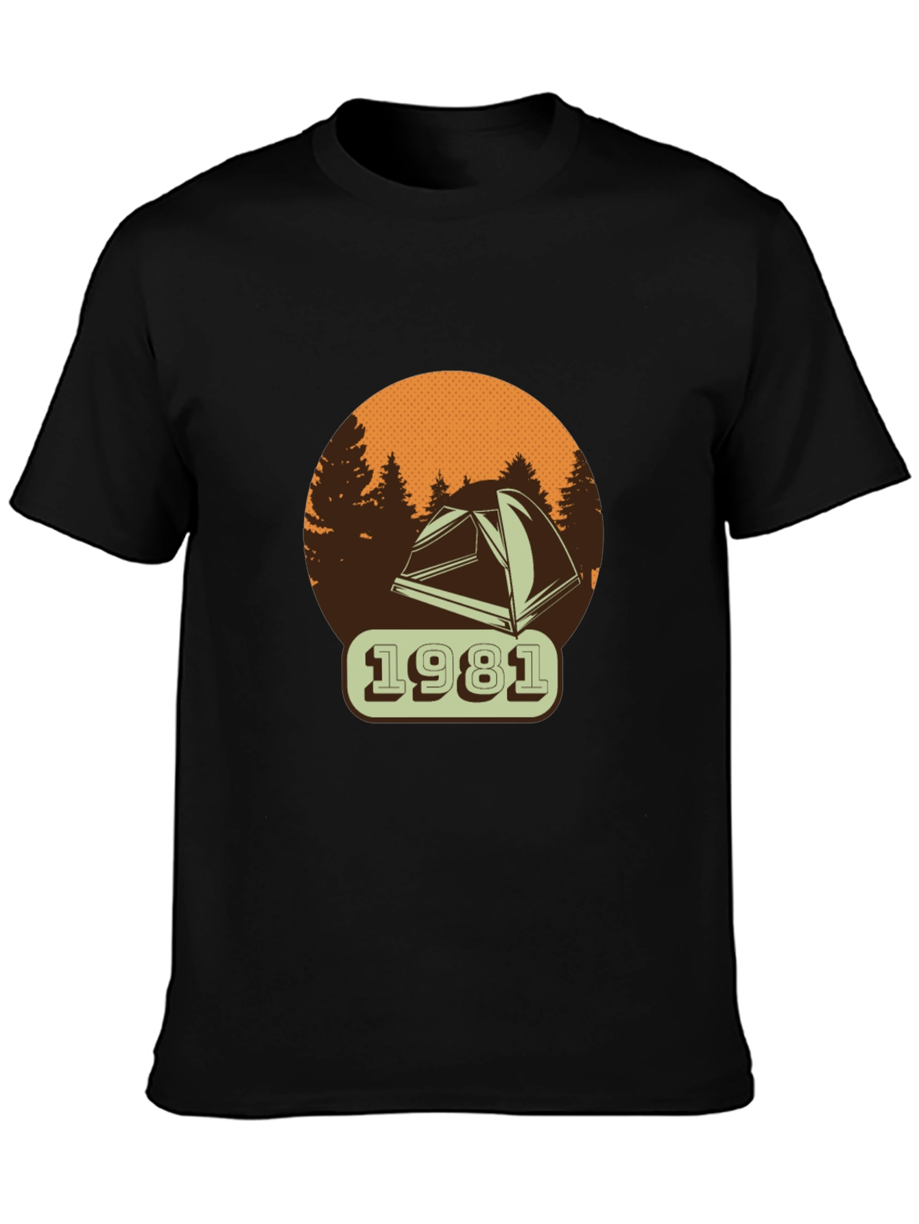 Retro Camping 1981 Graphic Tee