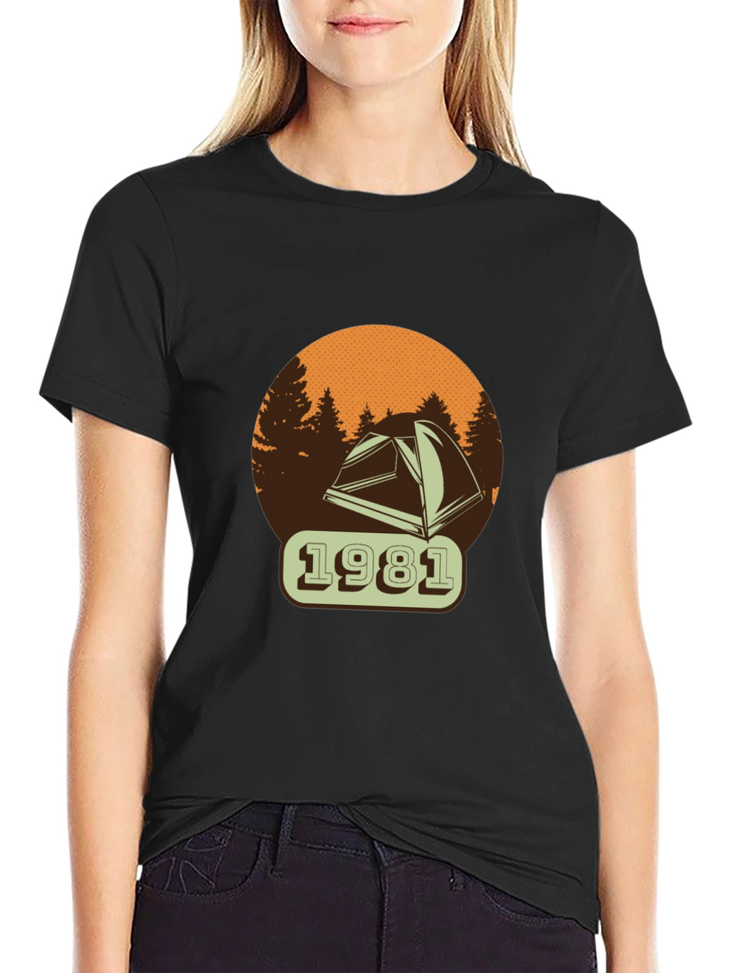 Retro Camping 1981 Graphic Tee