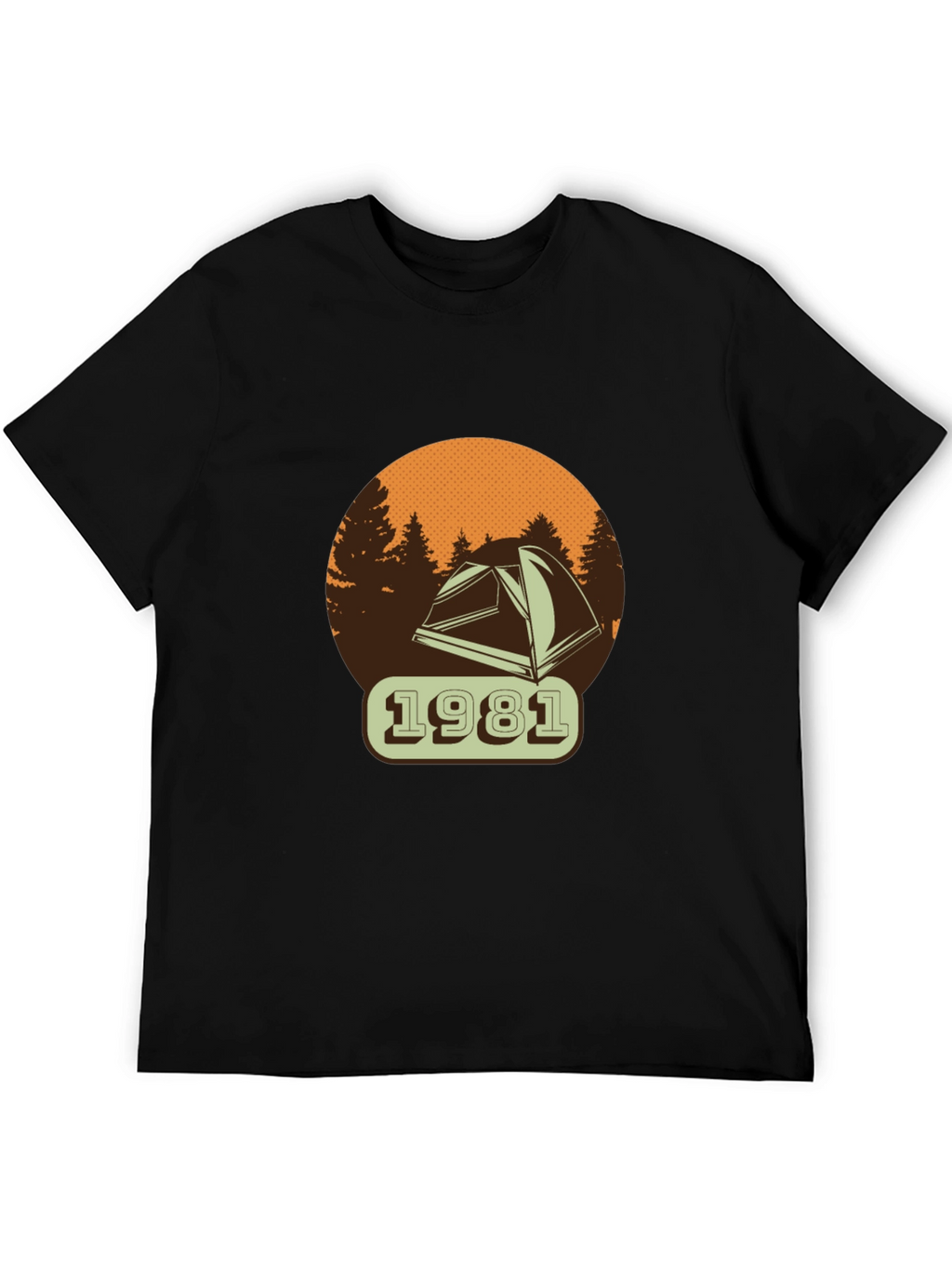 Retro Camping 1981 Graphic Tee