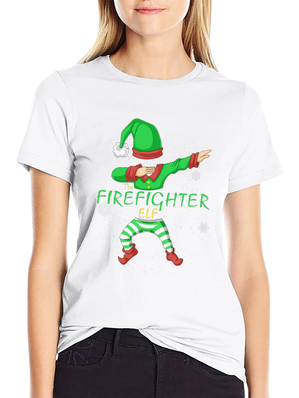 Firefighter Elf T-Shirt