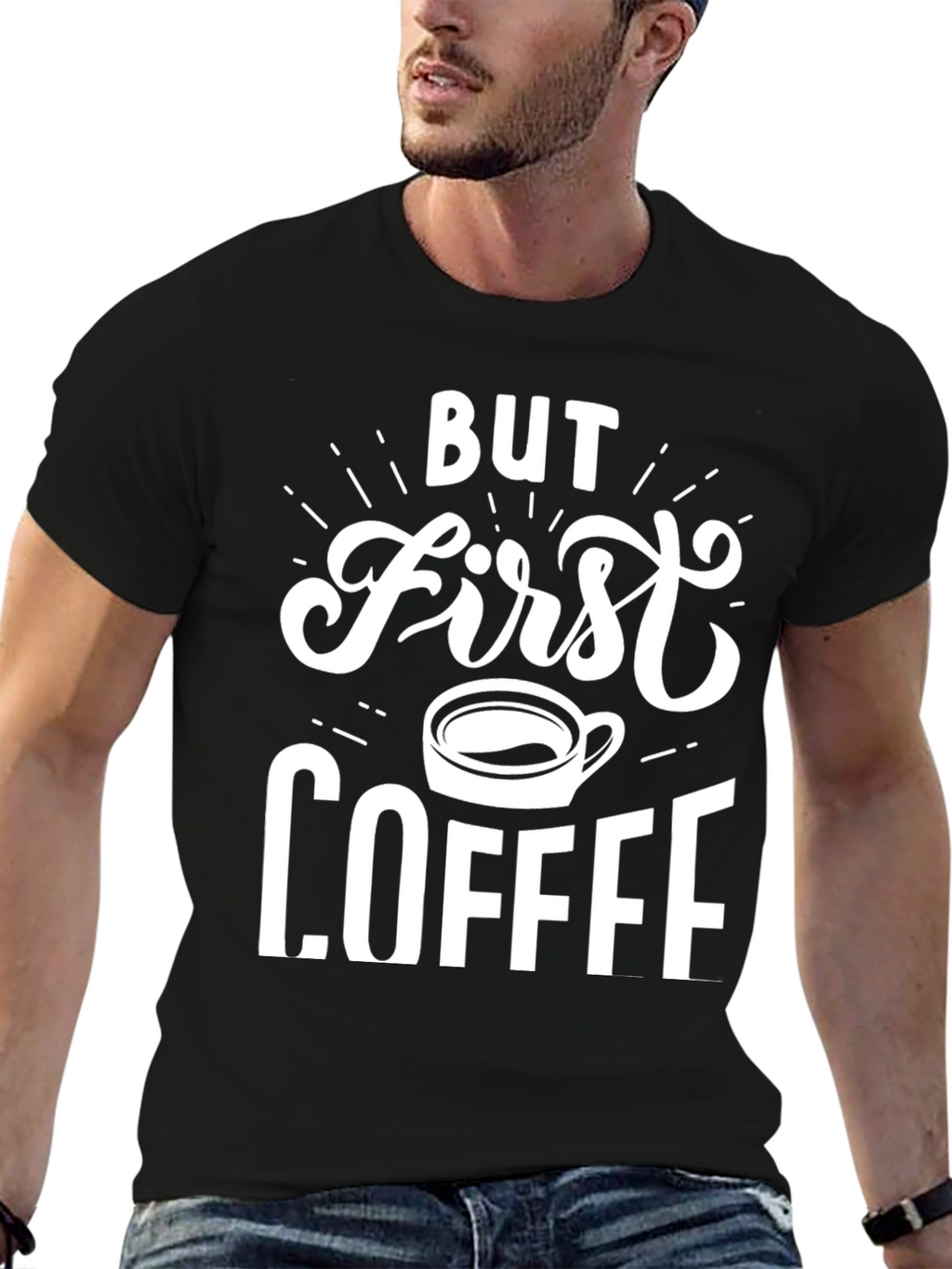 But First Coffee Graphic Tee