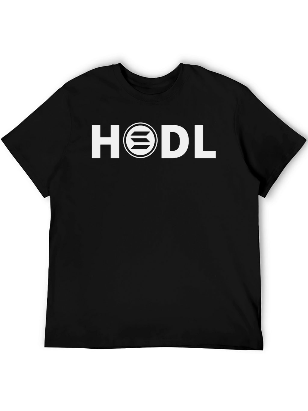 HODL Crypto T-Shirt - Solana Design