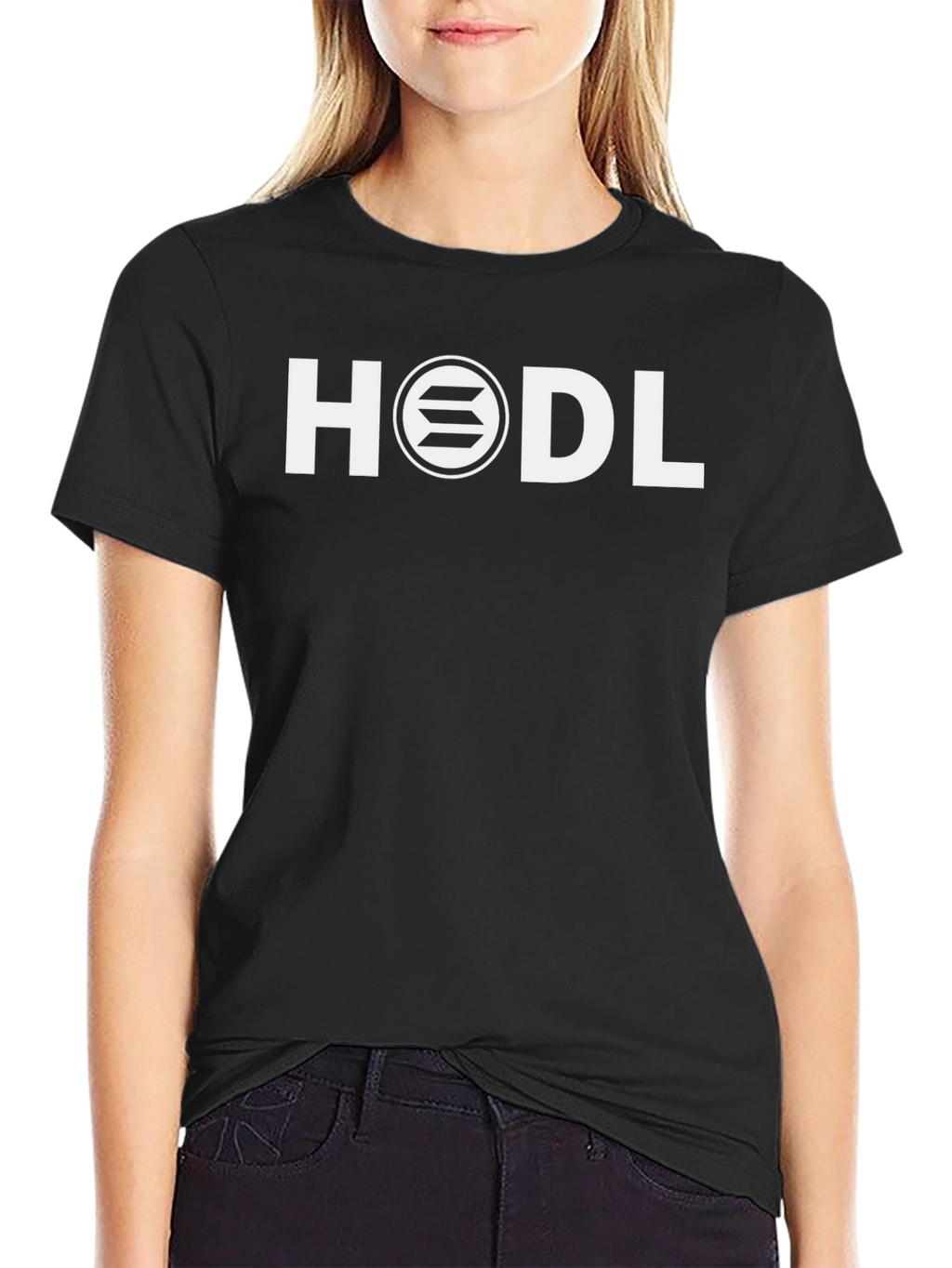 HODL Crypto T-Shirt - Solana Design
