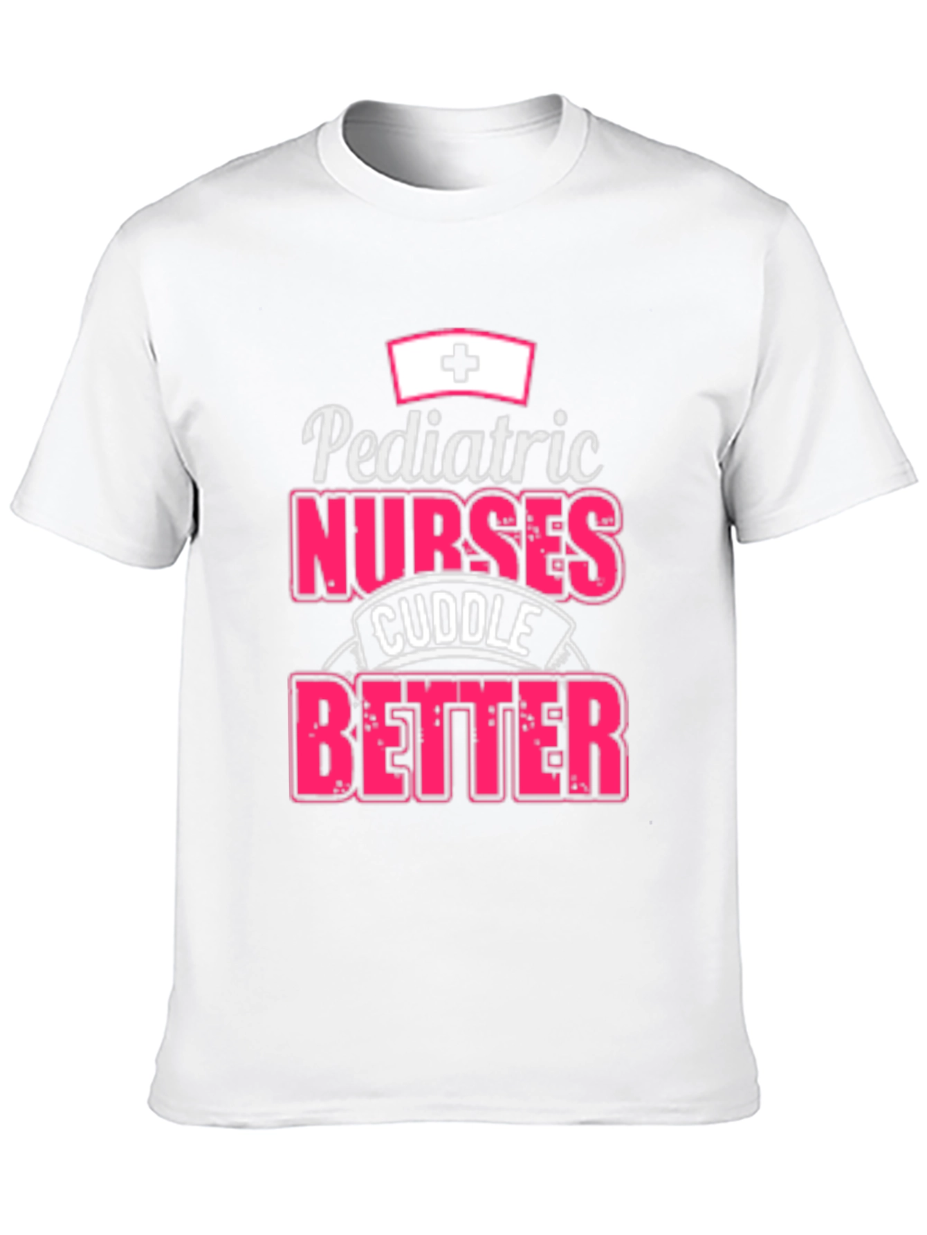 Pediatric Nurse Cuddle T-Shirt - Black