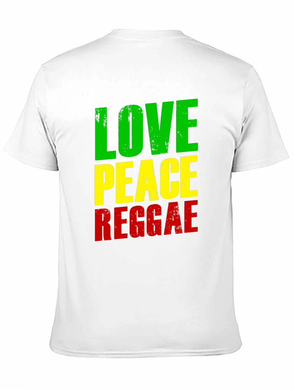 Love Peace Reggae Graphic T-Shirt