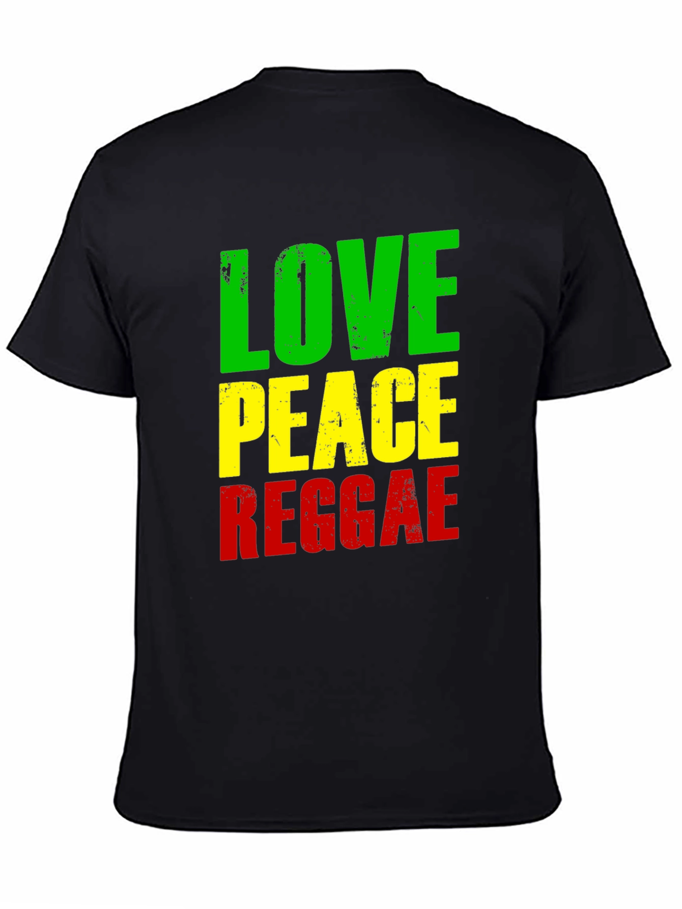 Love Peace Reggae Graphic T-Shirt