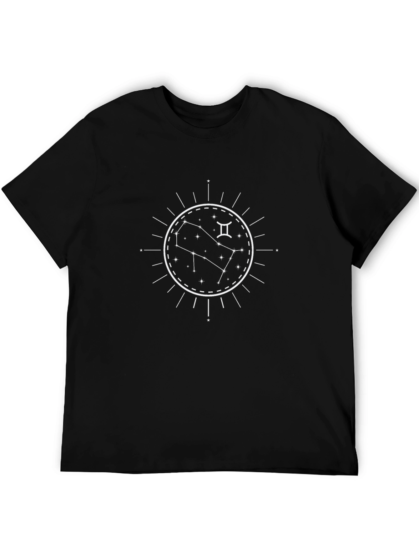 Gemini Constellation Graphic Tee - Zodiac Style