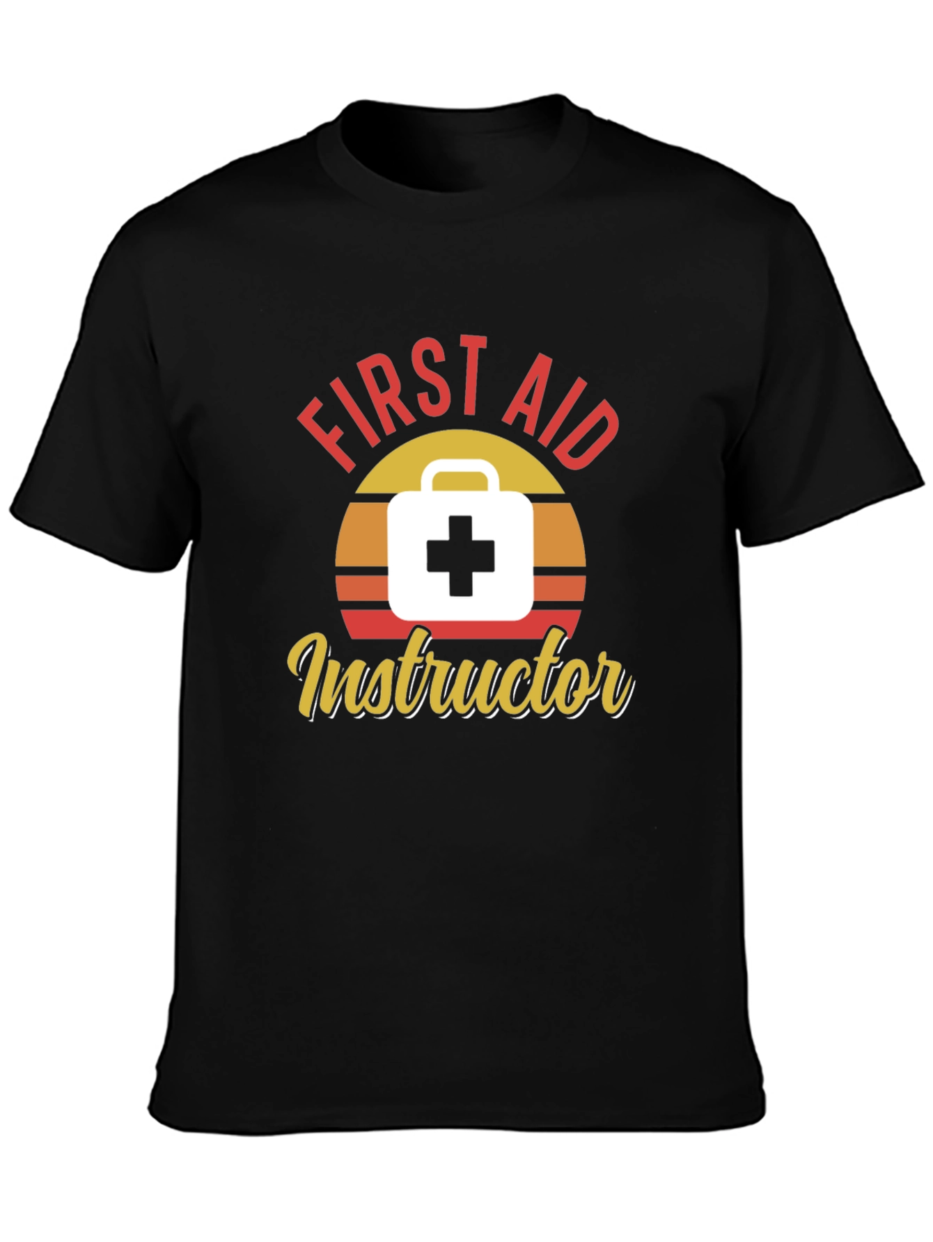 First Aid Instructor Graphic Tee - Unisex Crew Neck