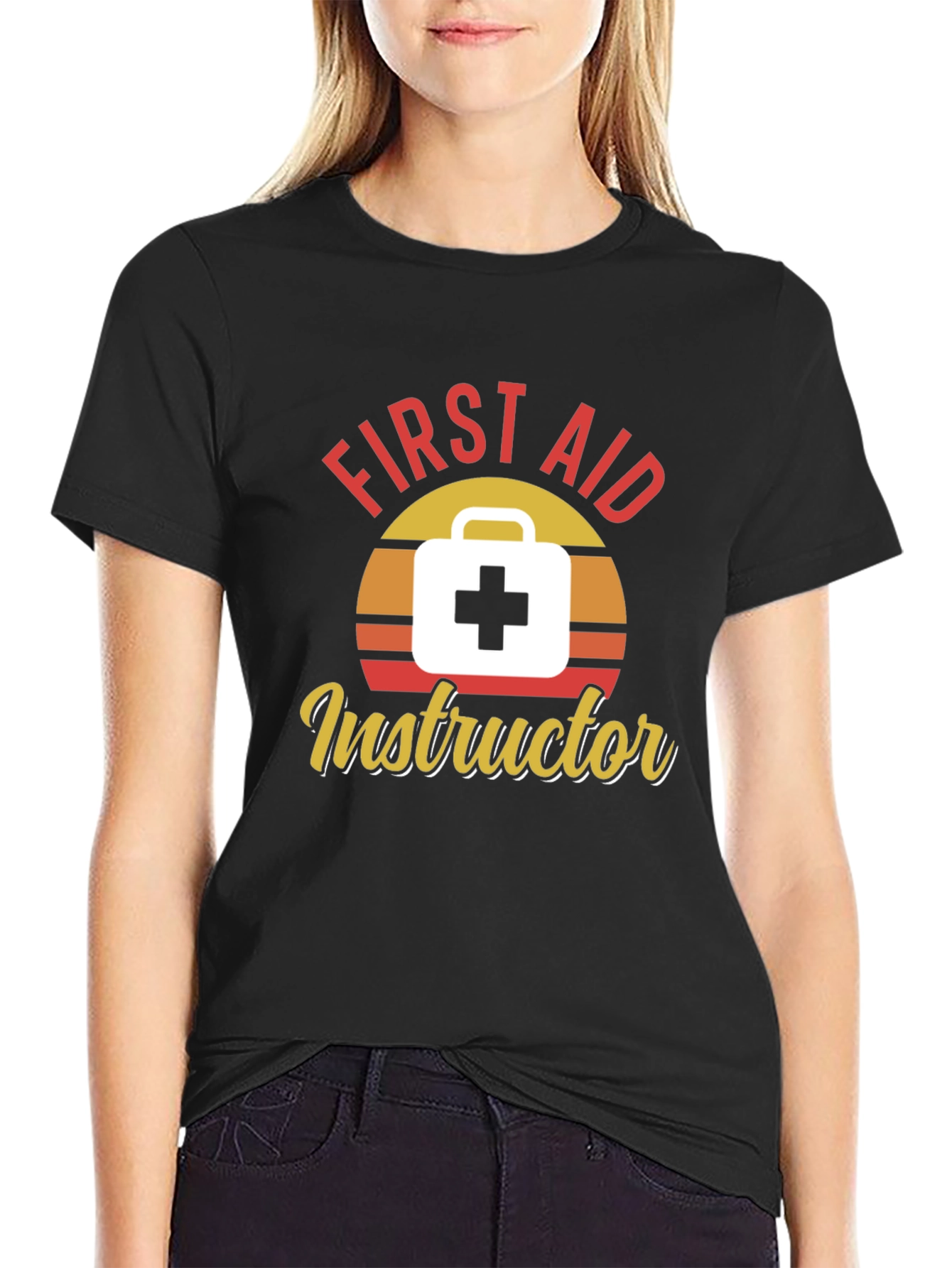 First Aid Instructor Graphic Tee - Unisex Crew Neck