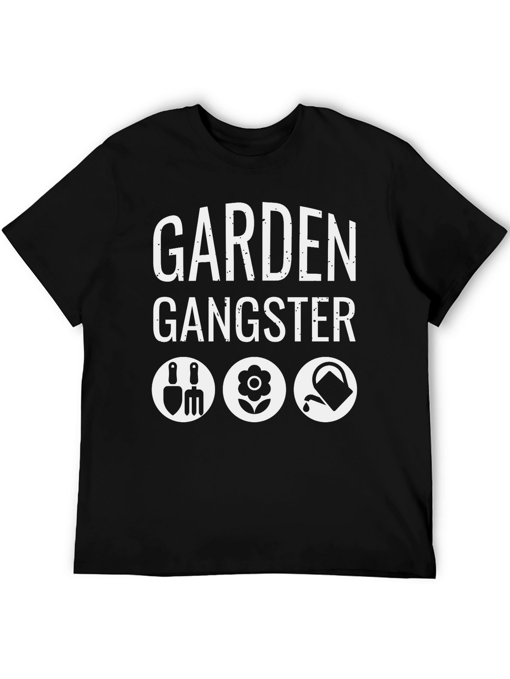 Garden Gangster Graphic Tee - Gardening Humor T-Shirt