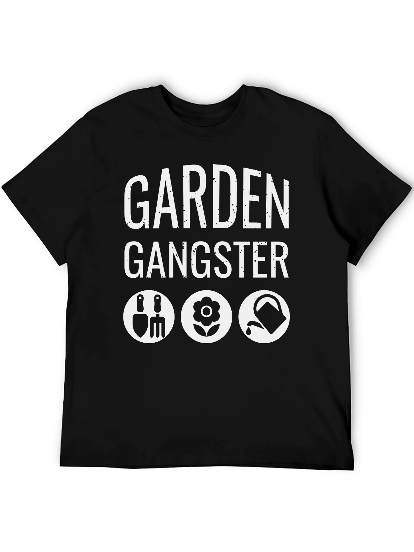 Garden Gangster Graphic Tee - Gardening Humor T-Shirt
