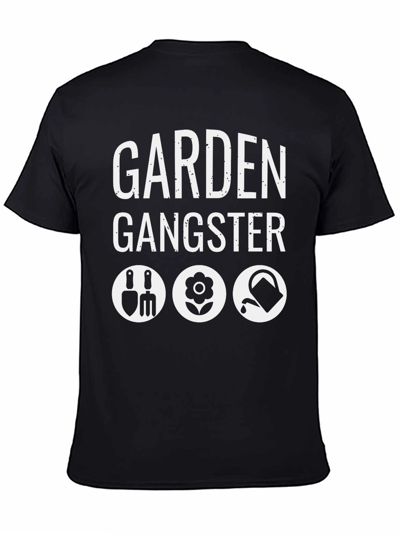 Garden Gangster Graphic Tee - Gardening Humor T-Shirt