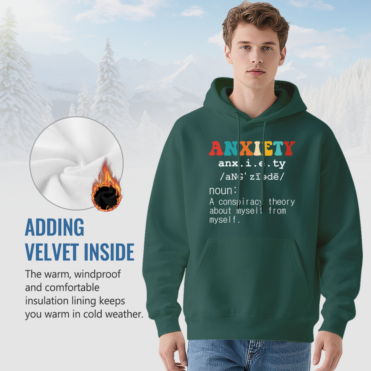 Foodie Hoodie - Artistic Expression Graphic Pullover #0512
