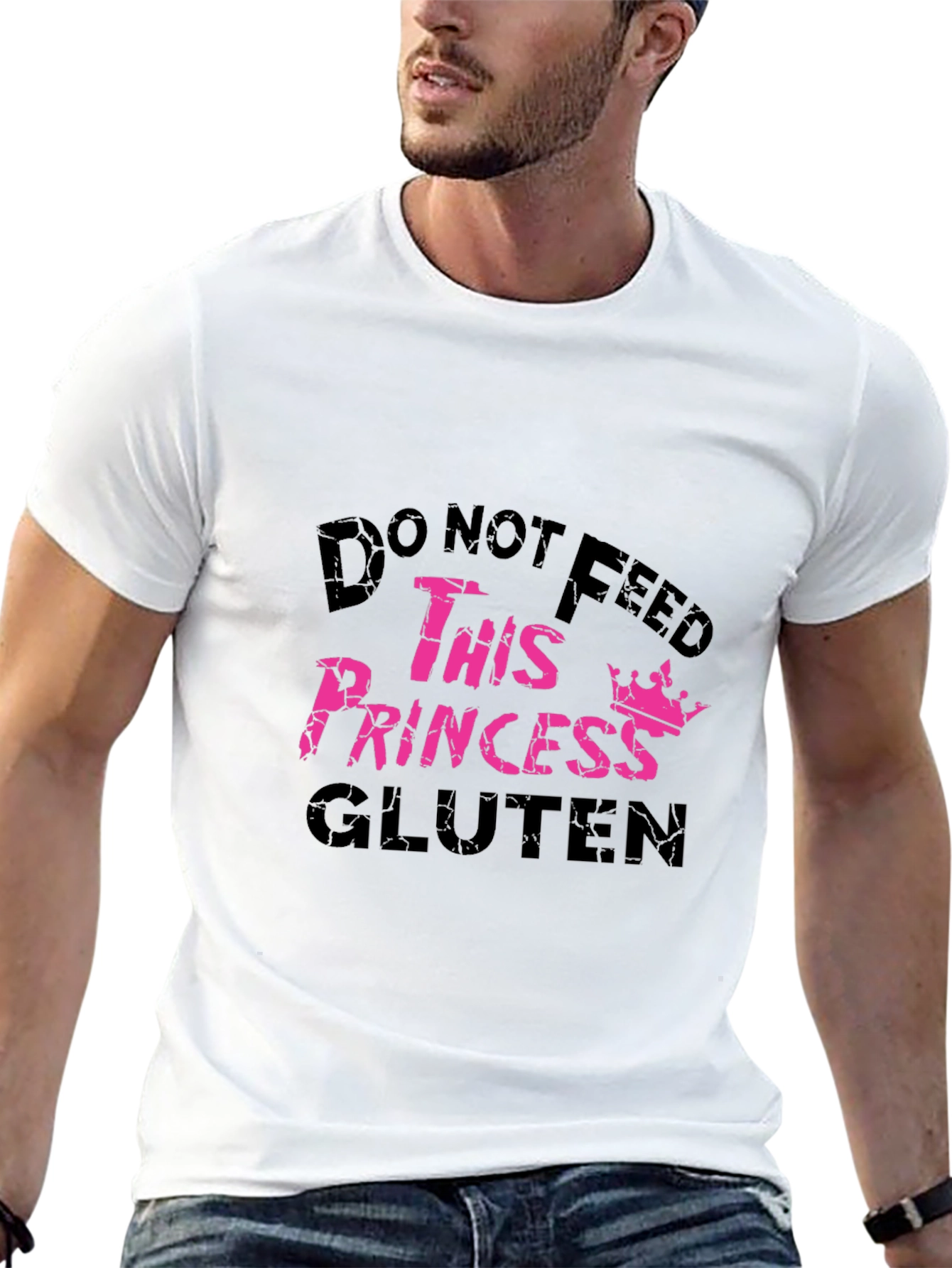 Do Not Feed This Princess Gluten T-Shirt