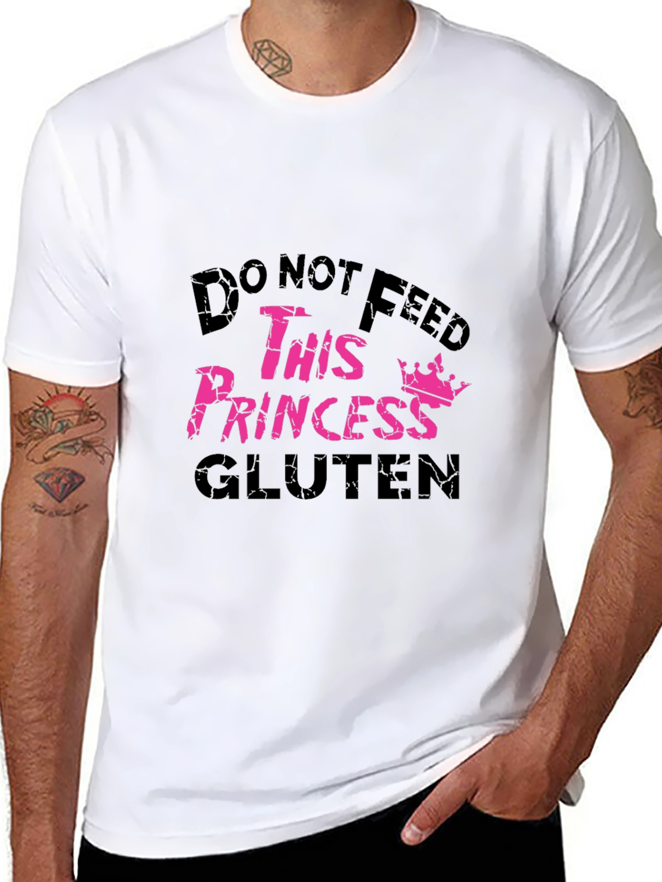 Do Not Feed This Princess Gluten T-Shirt