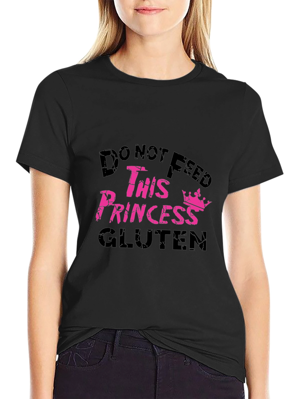 Do Not Feed This Princess Gluten T-Shirt