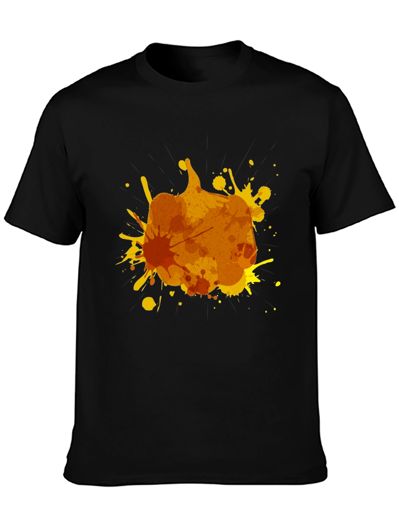 Pumpkin Splatter Graphic Tee
