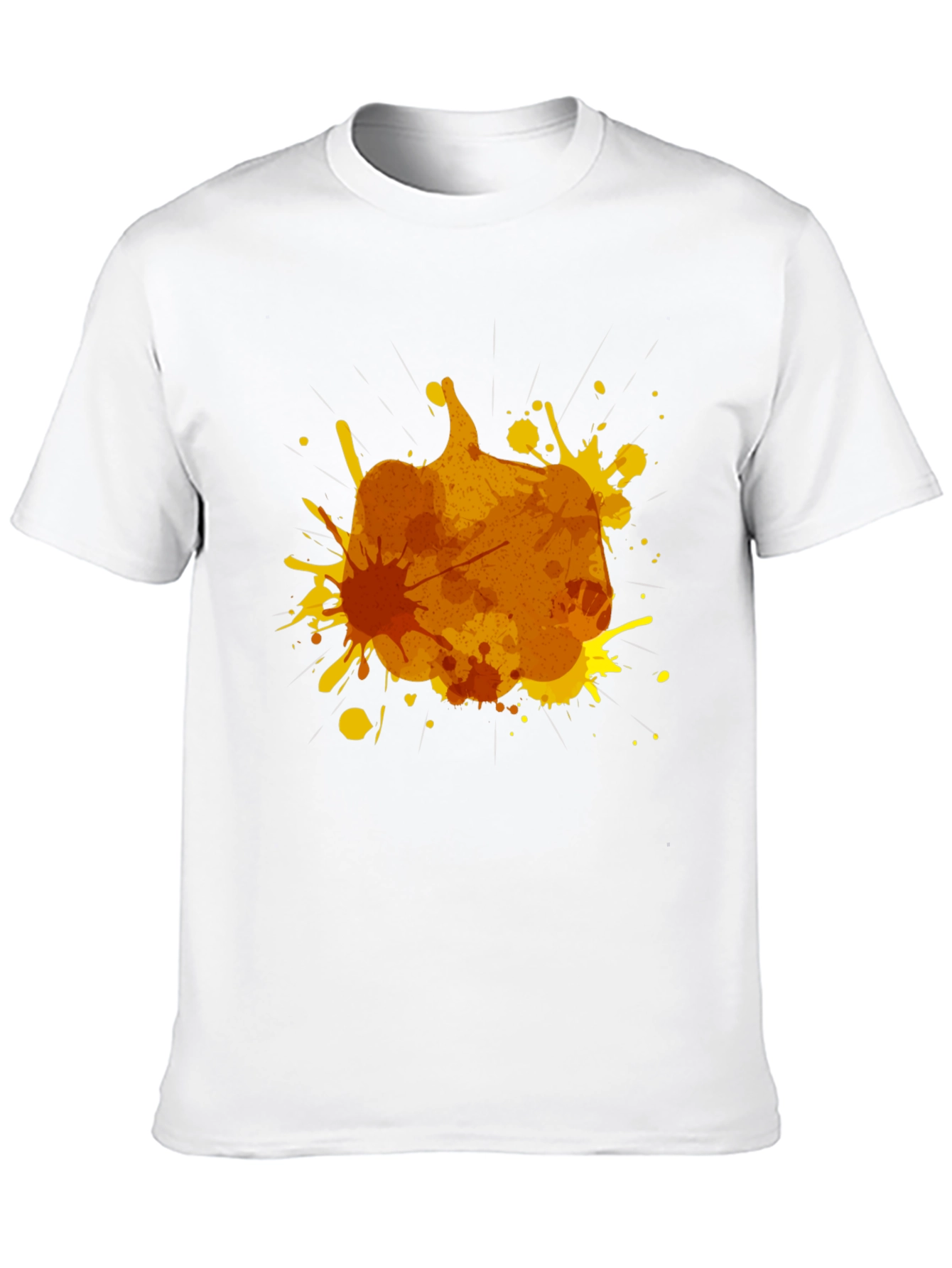 Pumpkin Splatter Graphic Tee