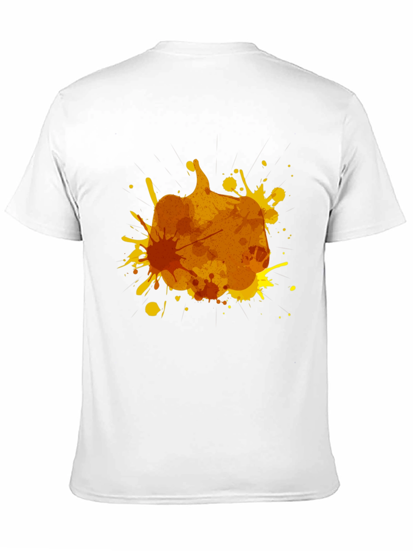 Pumpkin Splatter Graphic Tee
