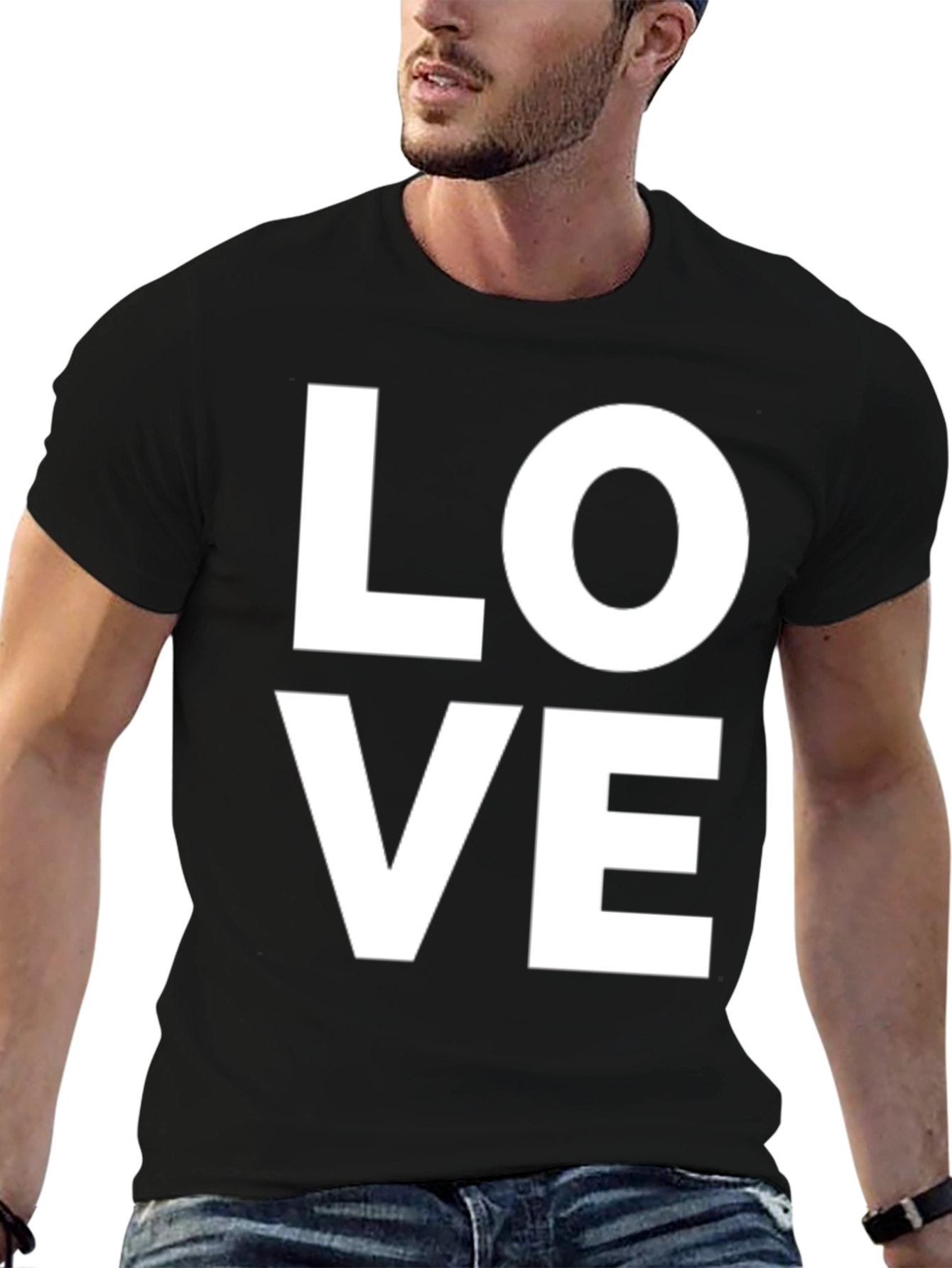 Love Graphic Tee - Trendy Casual Shirt