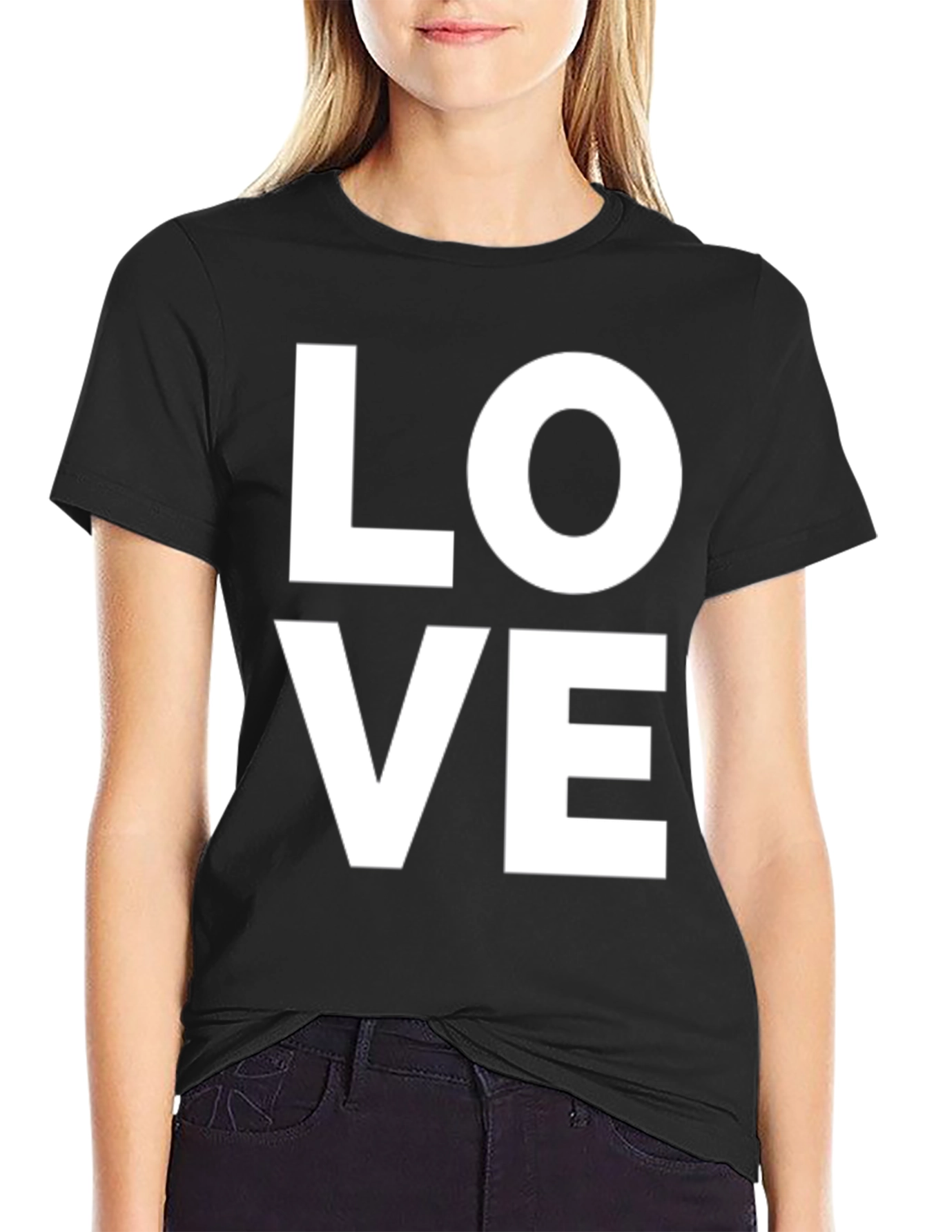 Love Graphic Tee - Trendy Casual Shirt
