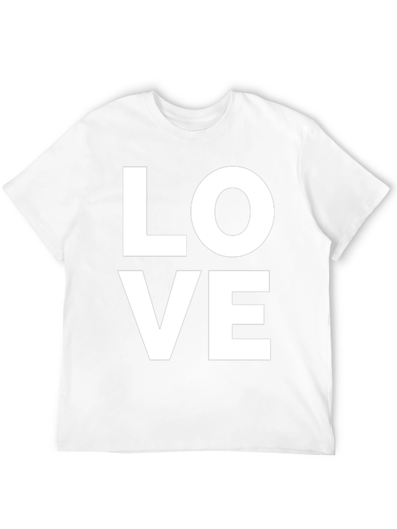Love Graphic Tee - Trendy Casual Shirt