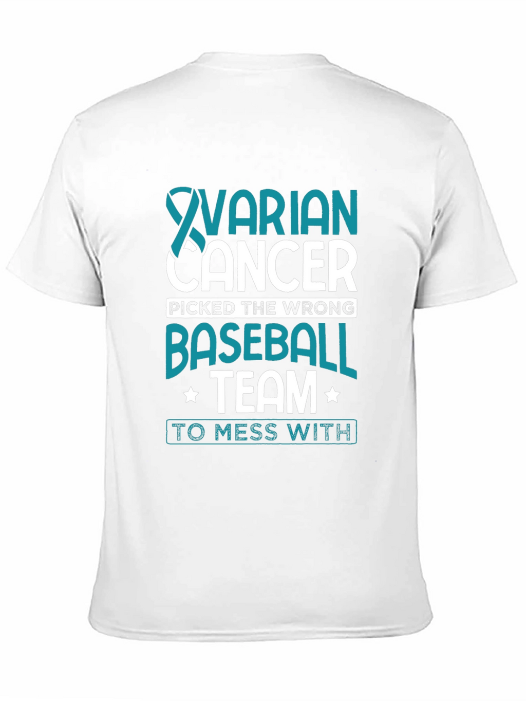 Ovarian Cancer Baseball Team T-Shirt