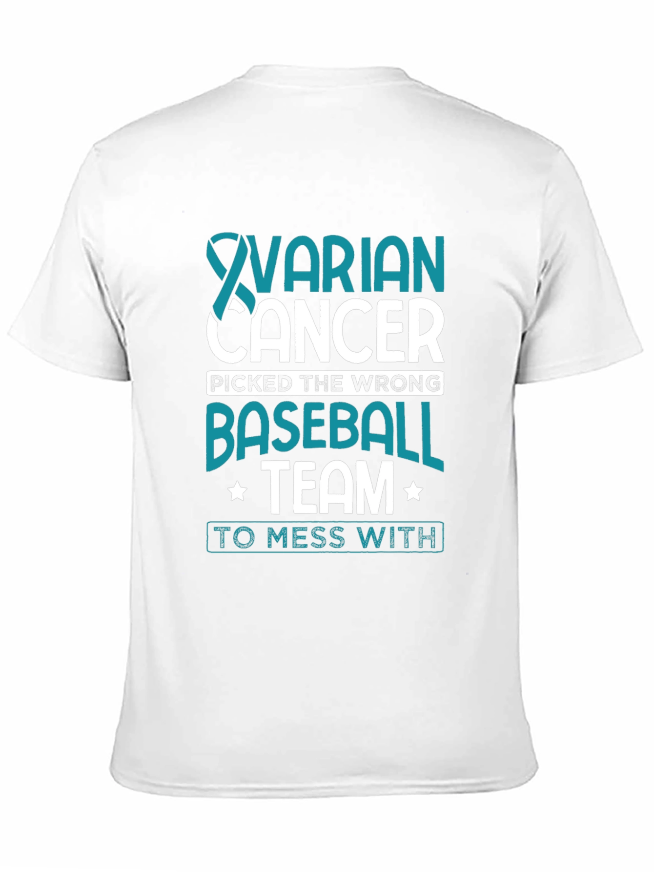 Ovarian Cancer Baseball Team T-Shirt