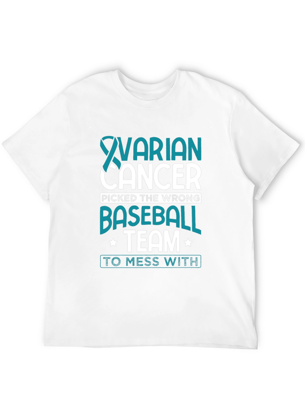 Ovarian Cancer Baseball Team T-Shirt
