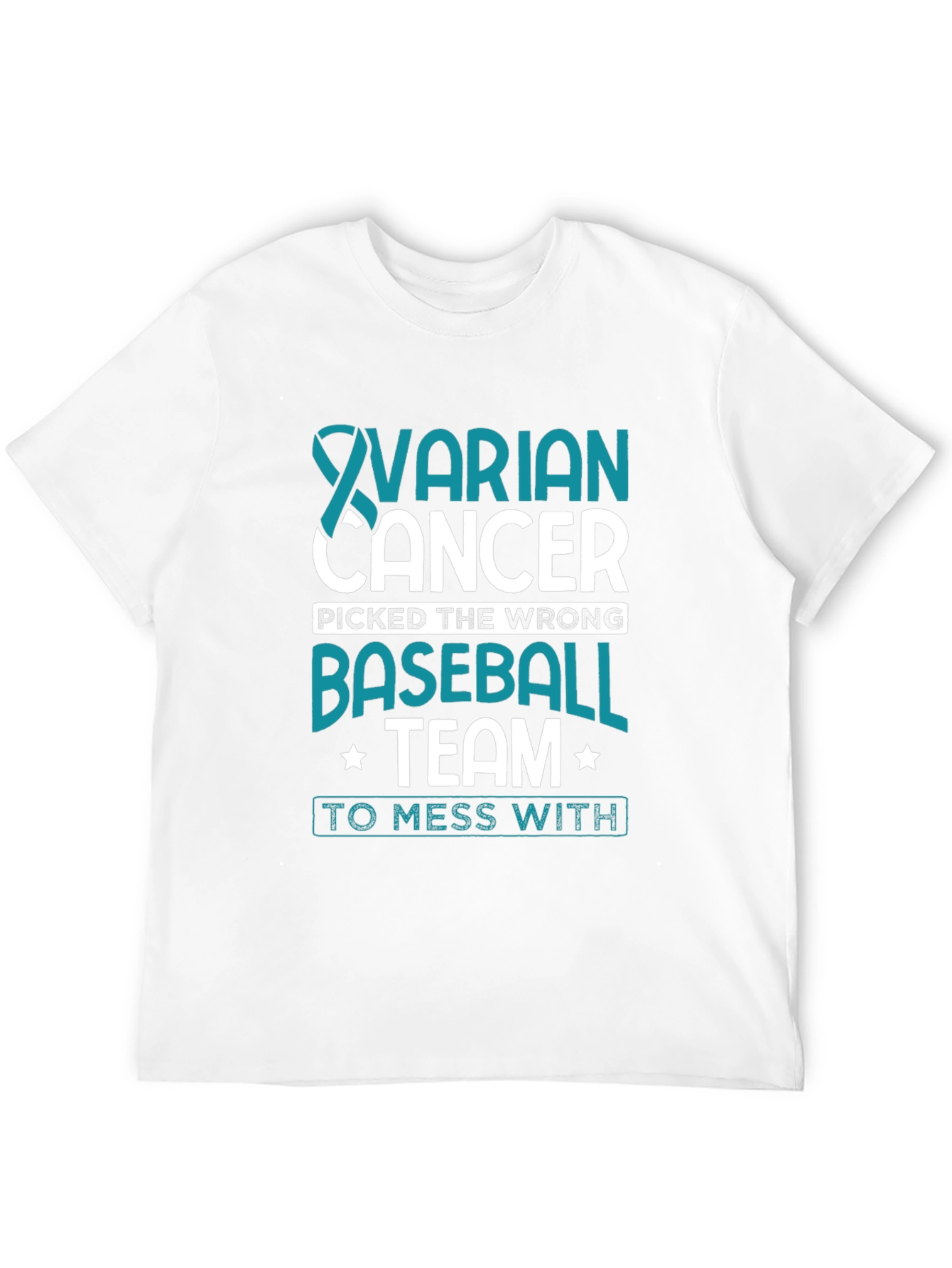 Ovarian Cancer Baseball Team T-Shirt