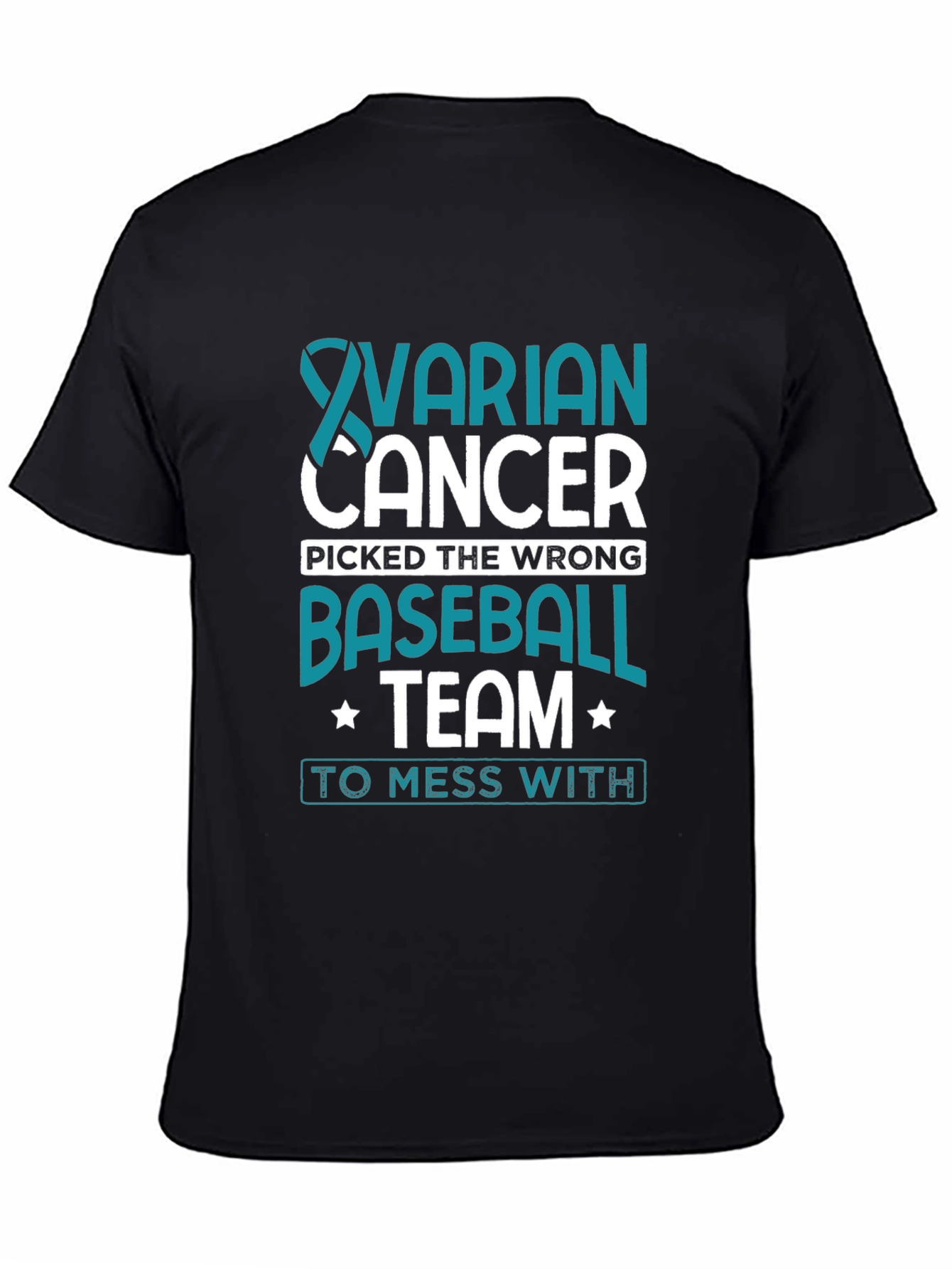 Ovarian Cancer Baseball Team T-Shirt