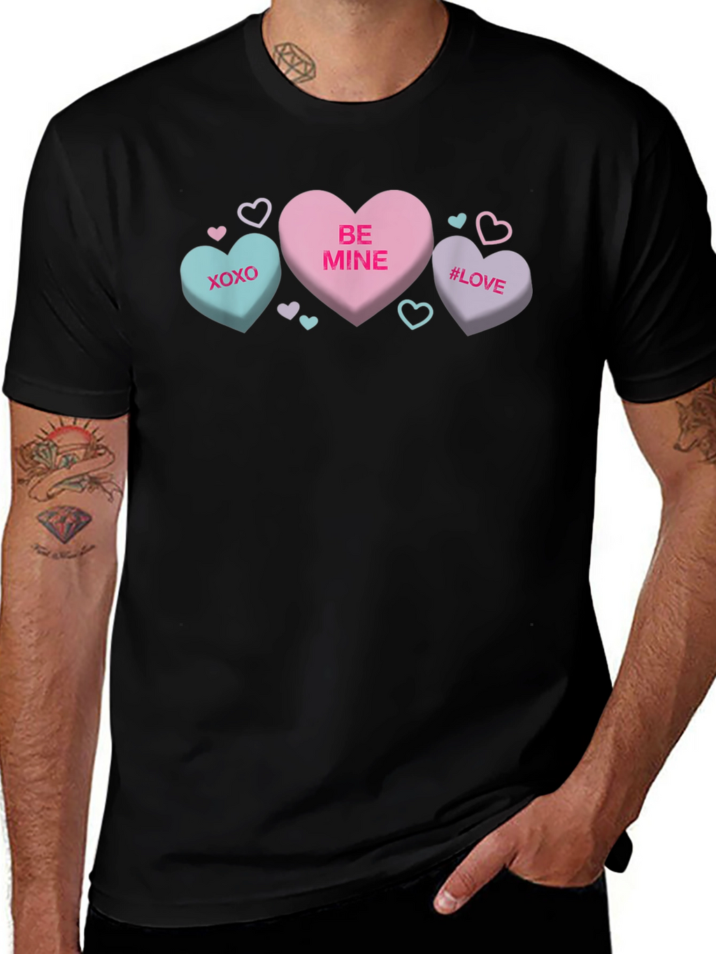 Valentines Day Candy Hearts T-Shirt