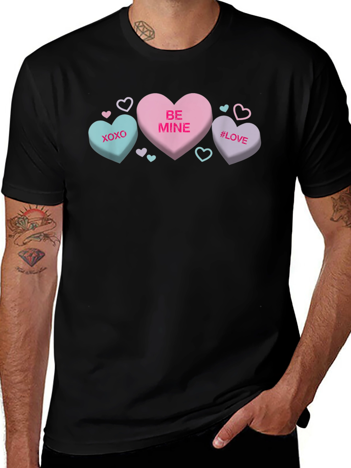 Valentines Day Candy Hearts T-Shirt