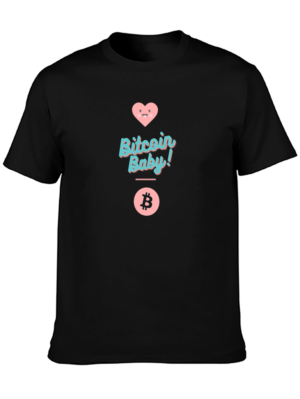 Bitcoin Baby! Graphic Tee for Crypto Lovers