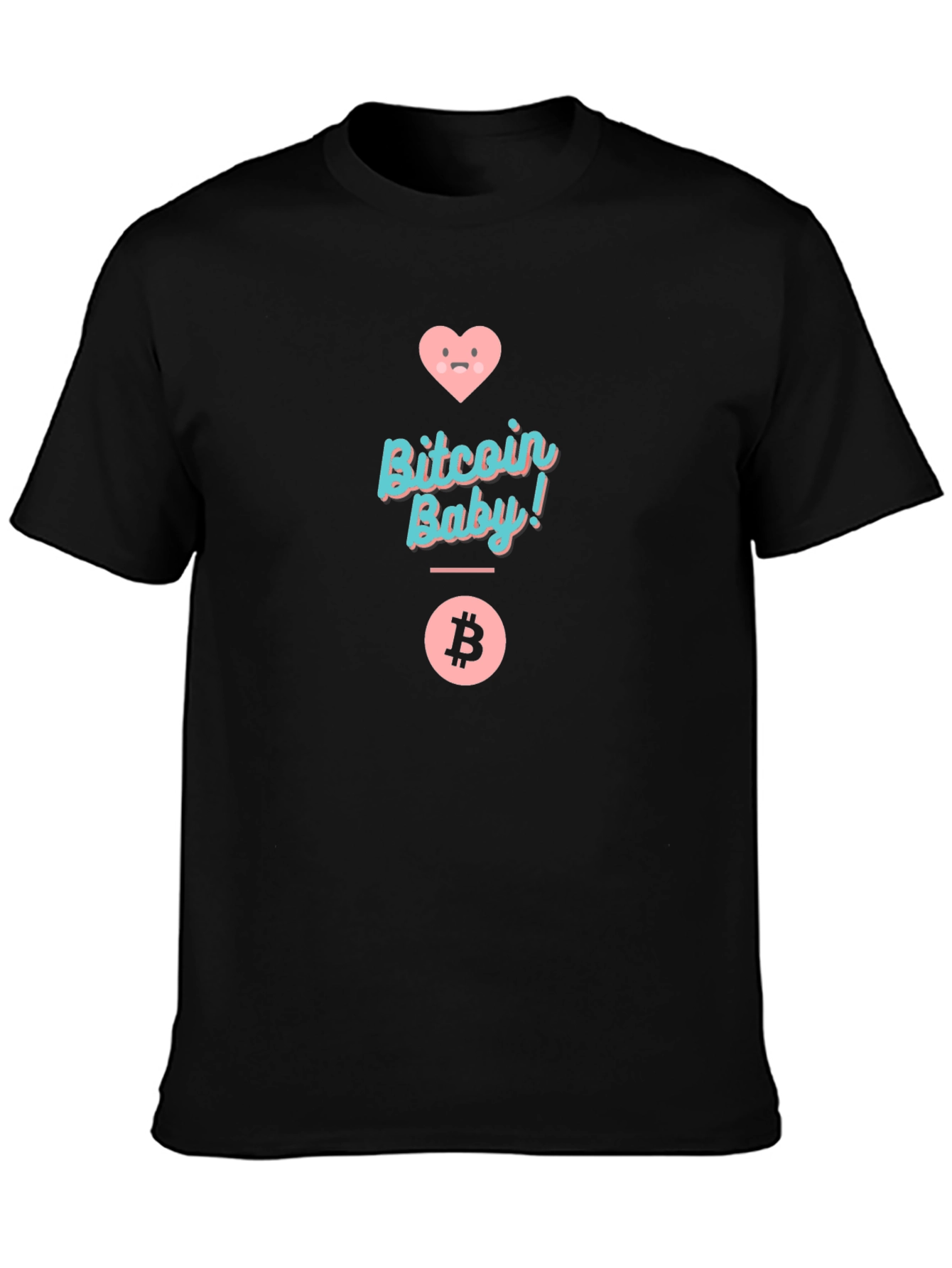 Bitcoin Baby! Graphic Tee for Crypto Lovers