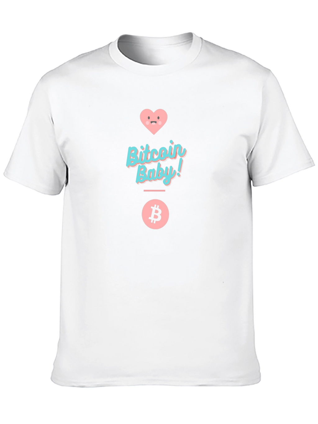 Bitcoin Baby! Graphic Tee for Crypto Lovers