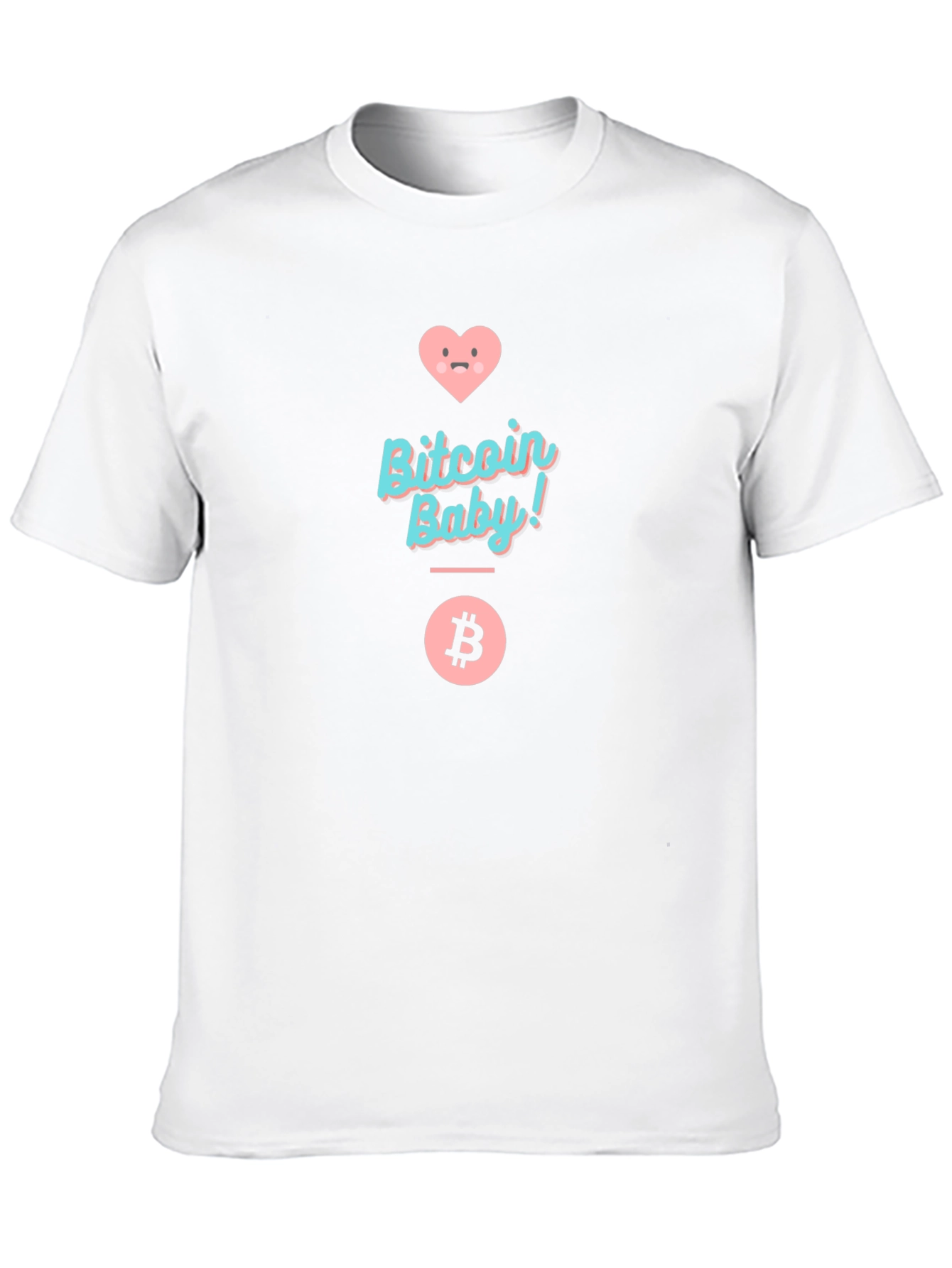 Bitcoin Baby! Graphic Tee for Crypto Lovers