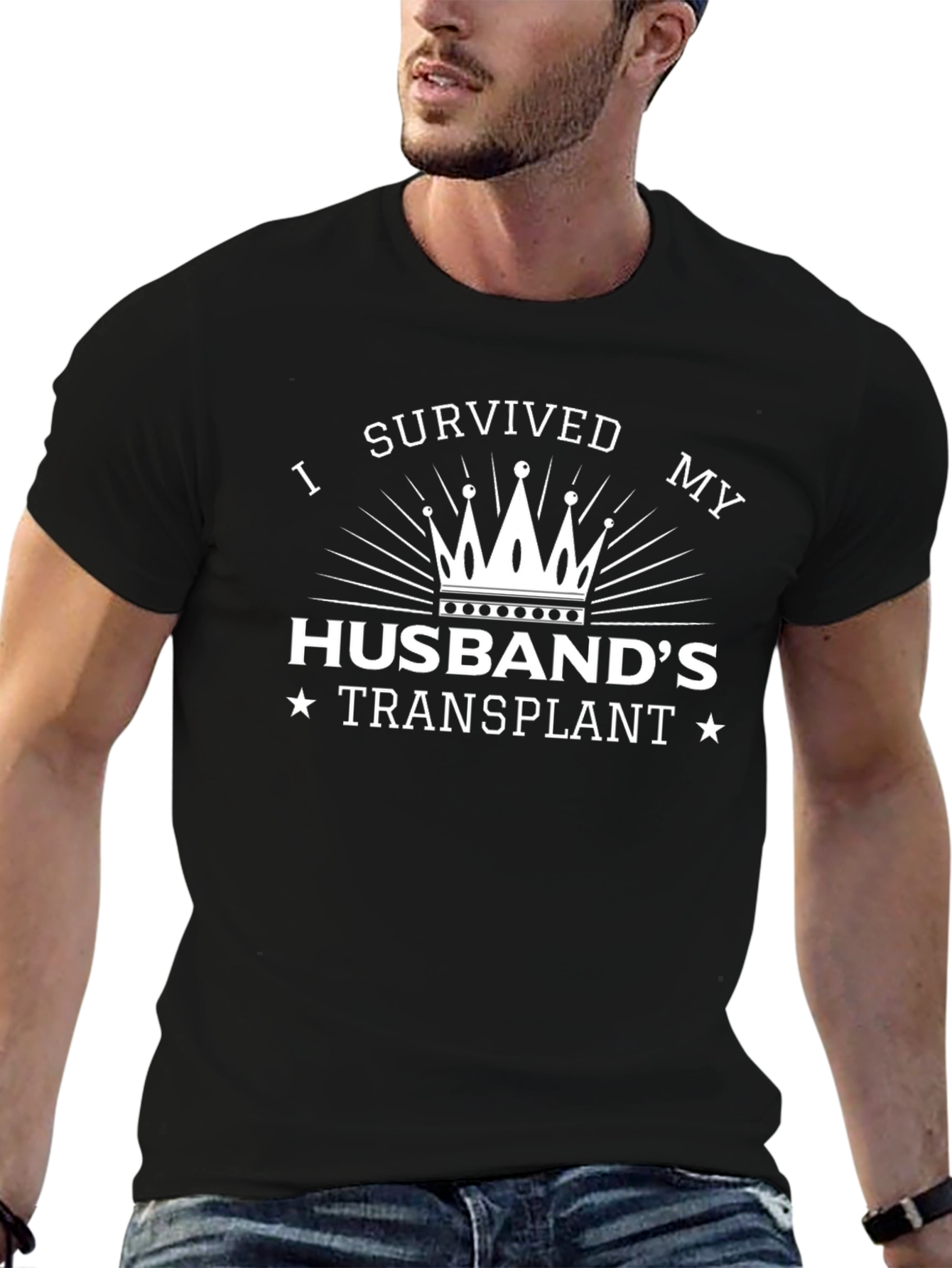 I Survived My Husbands Transplant T-Shirt