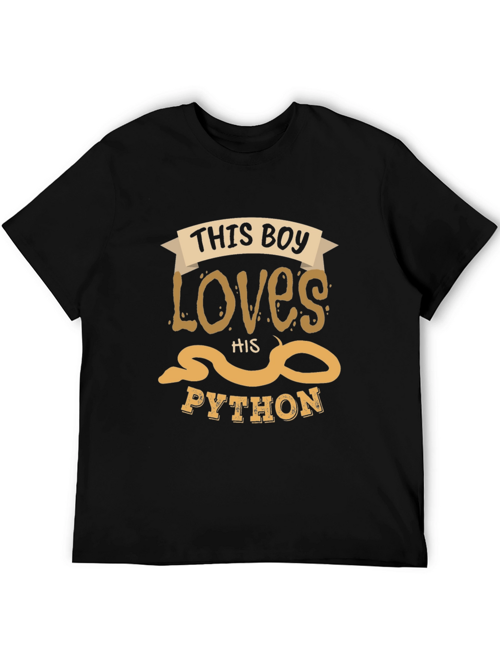 This Boy Loves His Python T-Shirt